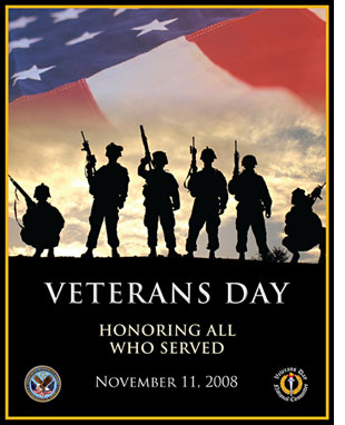 Veteran's Day - November 11th