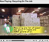 Watch this podcast about Recycling on the Job.